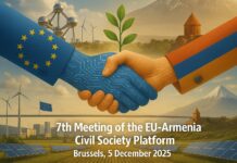 The 5th regular meeting of the Armenia-European Union Civil Society Platform was held in Brussels