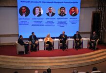 Hovsep Khurshudyan participated in the plenary discussion of the 15th Security Forum of the AISSA