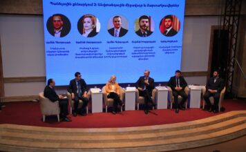 Hovsep Khurshudyan participated in the plenary discussion of the 15th Security Forum of the AISSA
