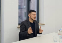 Hovsep Khurshudyan gave a lecture to the students of the Young Leaders School in Vagharshapat